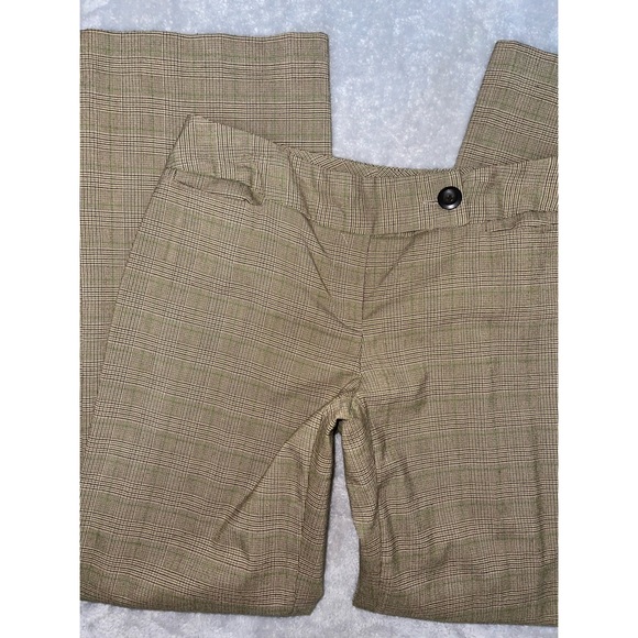 Women’s Green Plaid Tailor B.Moss Stretch Slacks 💚 - Picture 7 of 16
